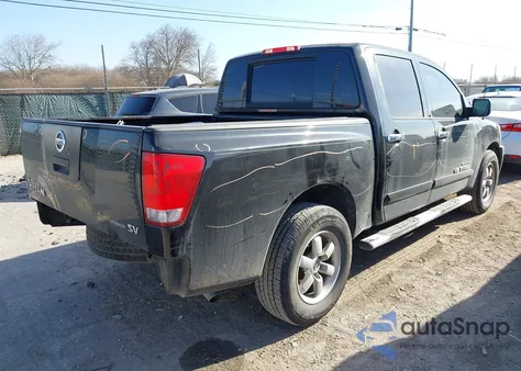 2011 Nissan Titan Sv z USA, uszkodzony, nr VIN 1N6BA0ED3BN312009